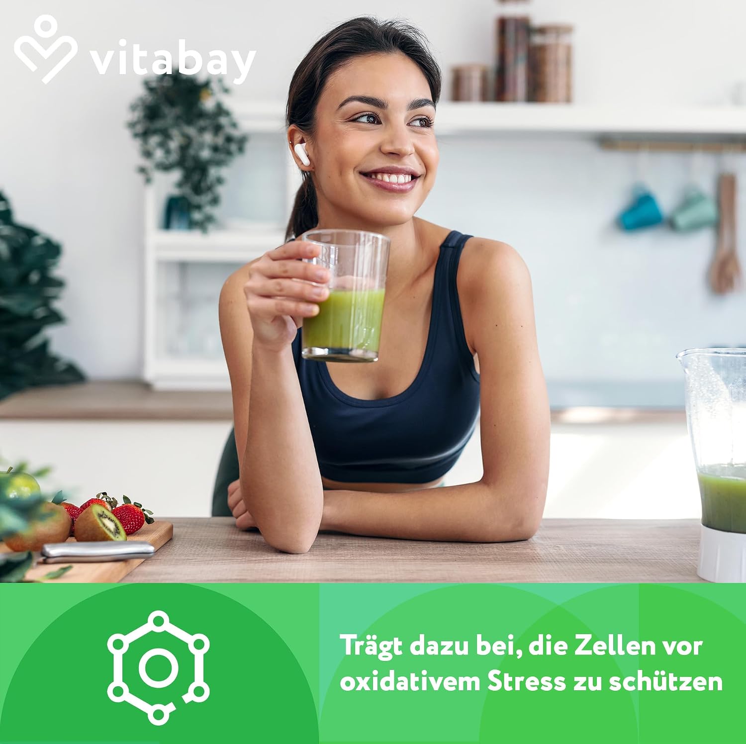 Detalle de Vitabay Vitamin E 600 I.E. Depot 200 Softgels