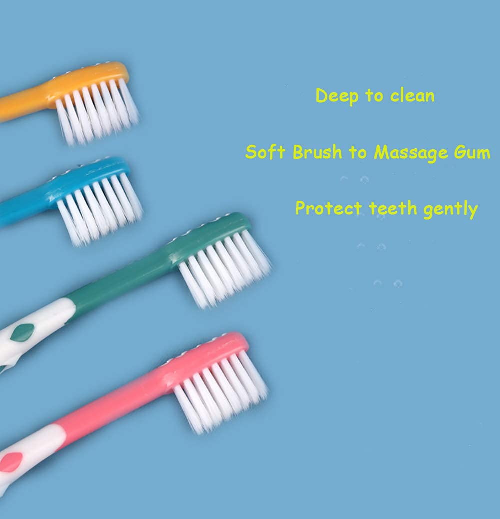 Detalle 2 de newrichbee Kids Toothbrush 8-Pack, Extra Soft