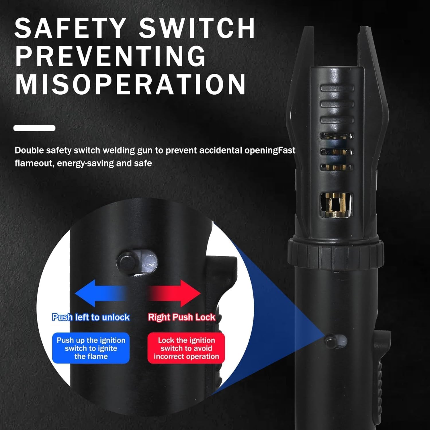 Detalle de Butane Torch Lighter, Refillable