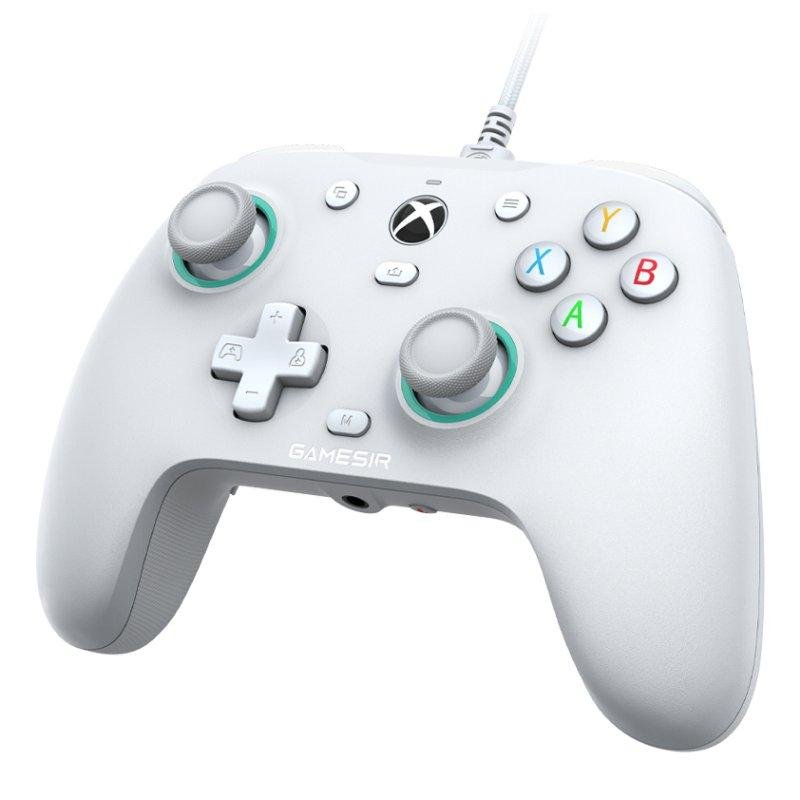 Detalle 2 de GameSir G7 SE Blanco: mando USB-C con Joysticks Hall para Xbox Series/PC