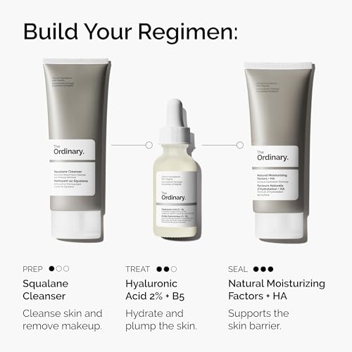 Detalle de The Ordinary Hyaluronic Acid 2% + B5 (with Ceramides) — Multi-Depth Hydration Serum
