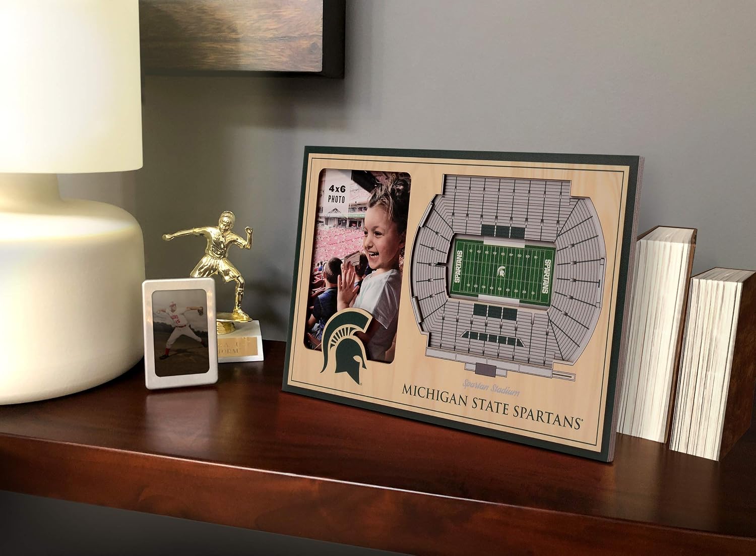 Thumbnail 1 de YouTheFan NCAA Officially-Licensed 3D Stadium Picture Frame (12" x 8" x 3/8")