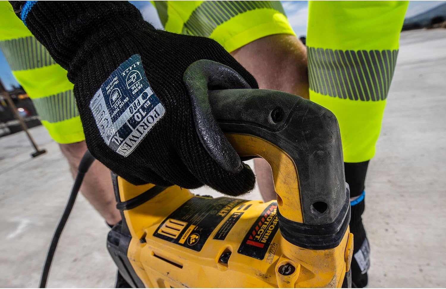 Detalle 2 de Portwest A790BKRXL guanto antivibrazioni 40%