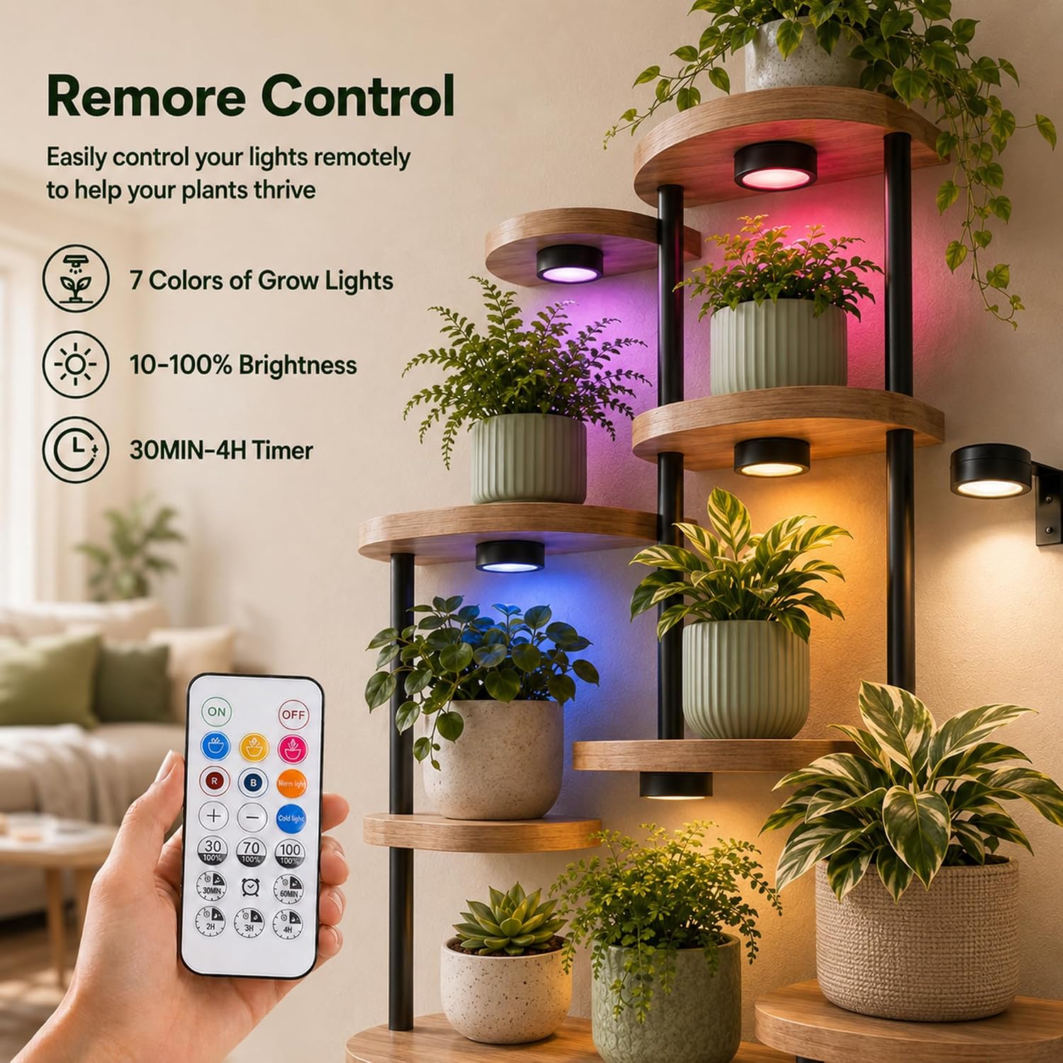 Thumbnail 4 de Rechargeable Grow Light 3-Pack
