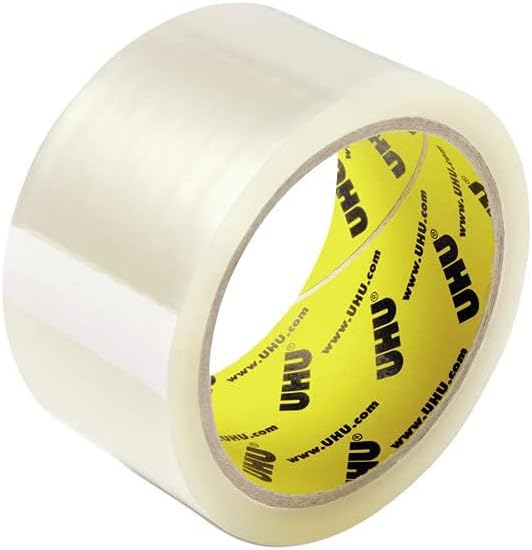 Thumbnail 1 de UHU Rollafix Emballage — Ruban Adhésif Transparent 50 mm x 50 m (Lot de 3)