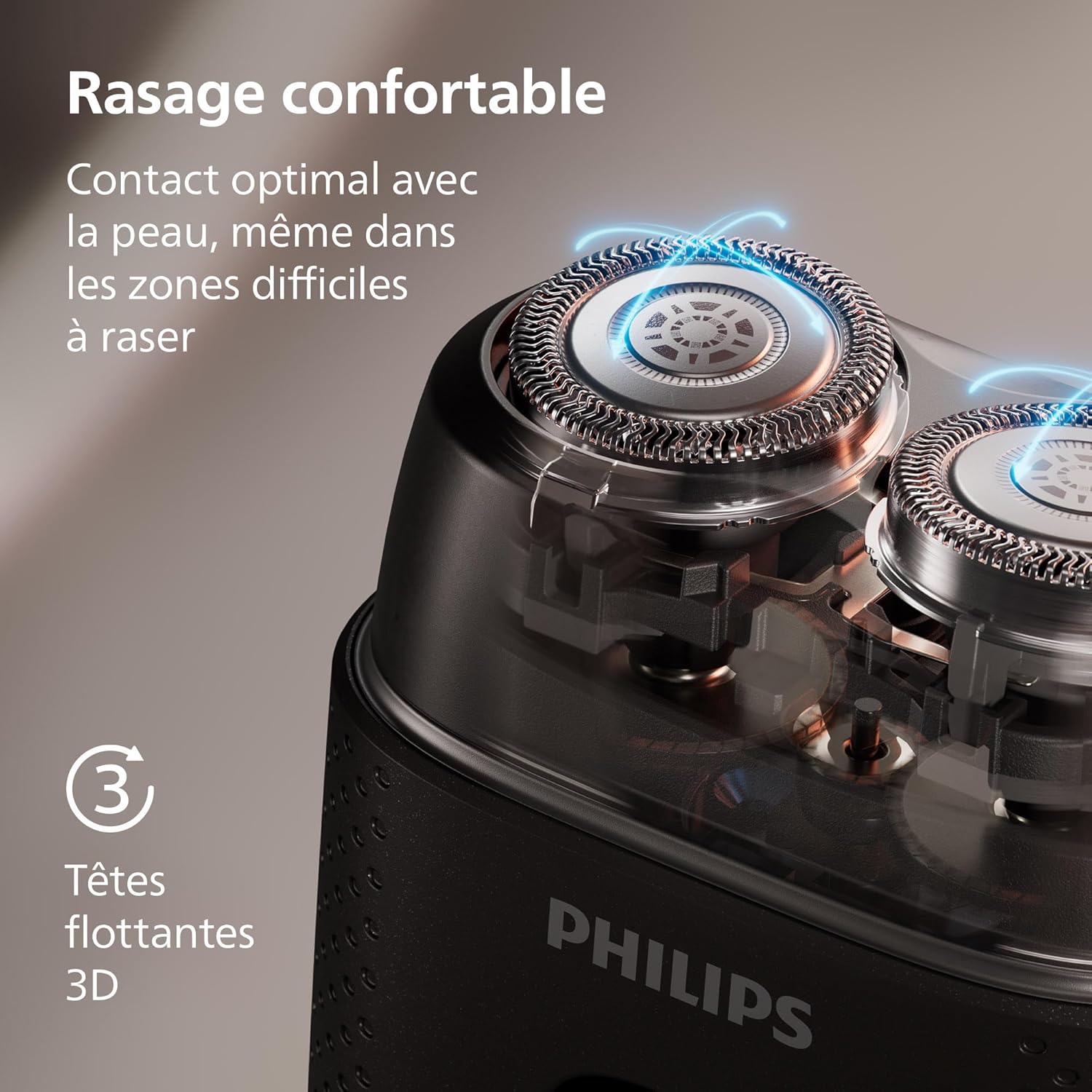 Thumbnail 4 de Philips série 500 S595/05 Rasoir électrique compact