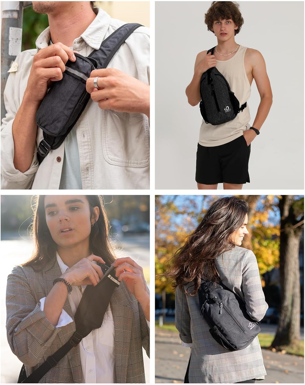 Thumbnail 2 de Waterfly Sling Bag Backpack: a versatile 3-layer daypack for everyday adventures