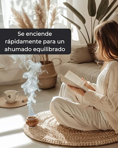 Thumbnail 4 de Incensera Carbón Incienso 33 mm 10 discos