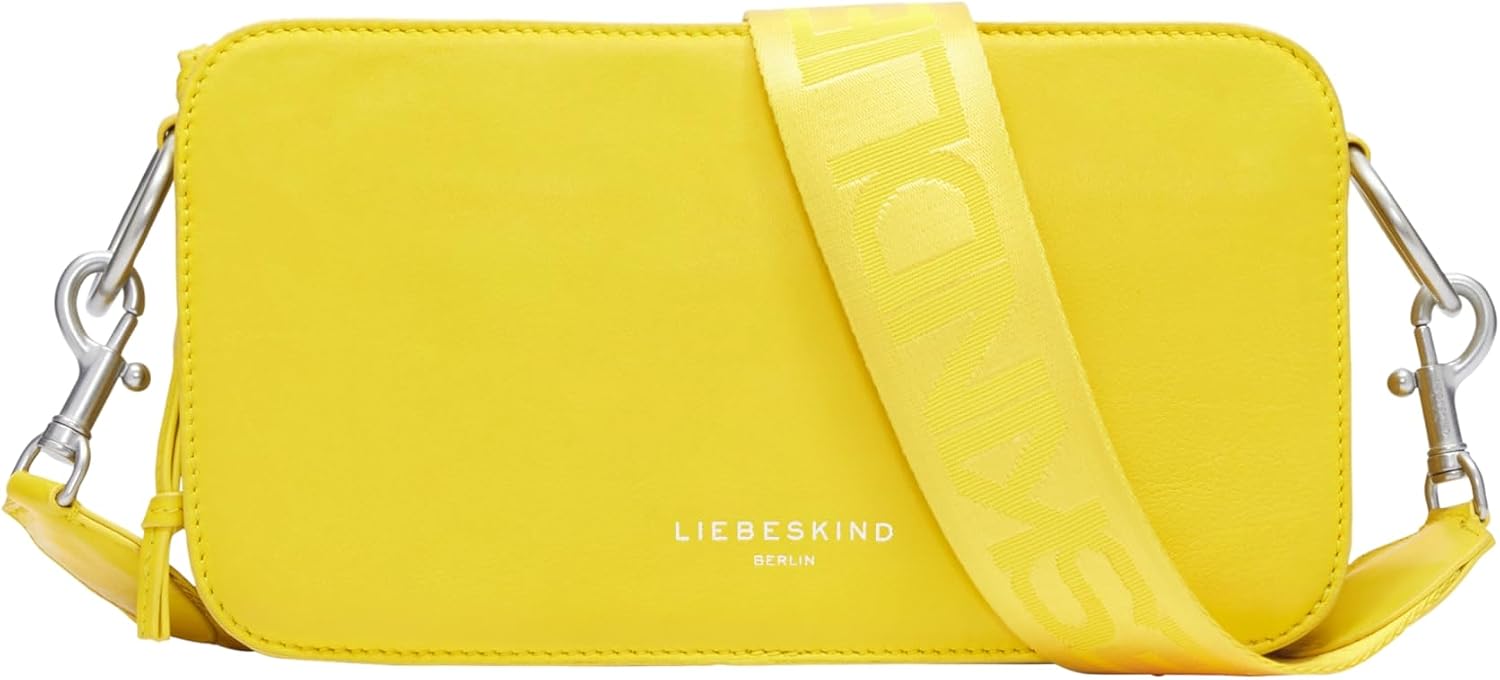 Detalle de LIEBESKIND Berlin Clarice M: Crossbody-Bag aus Leder für Damen mit verstellbarem Schultergurt