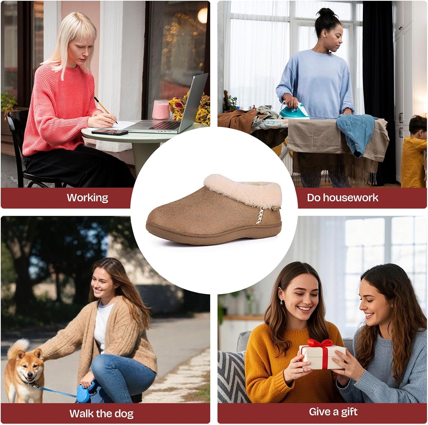 Thumbnail 6 de EverFoams Women Slippers with Memory Foam