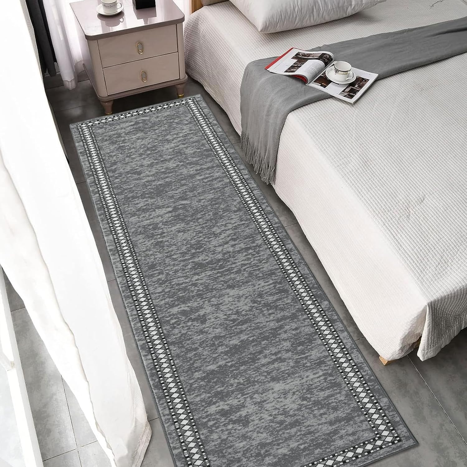 Thumbnail 4 de Homcomodar Runner Rug 65x240cm