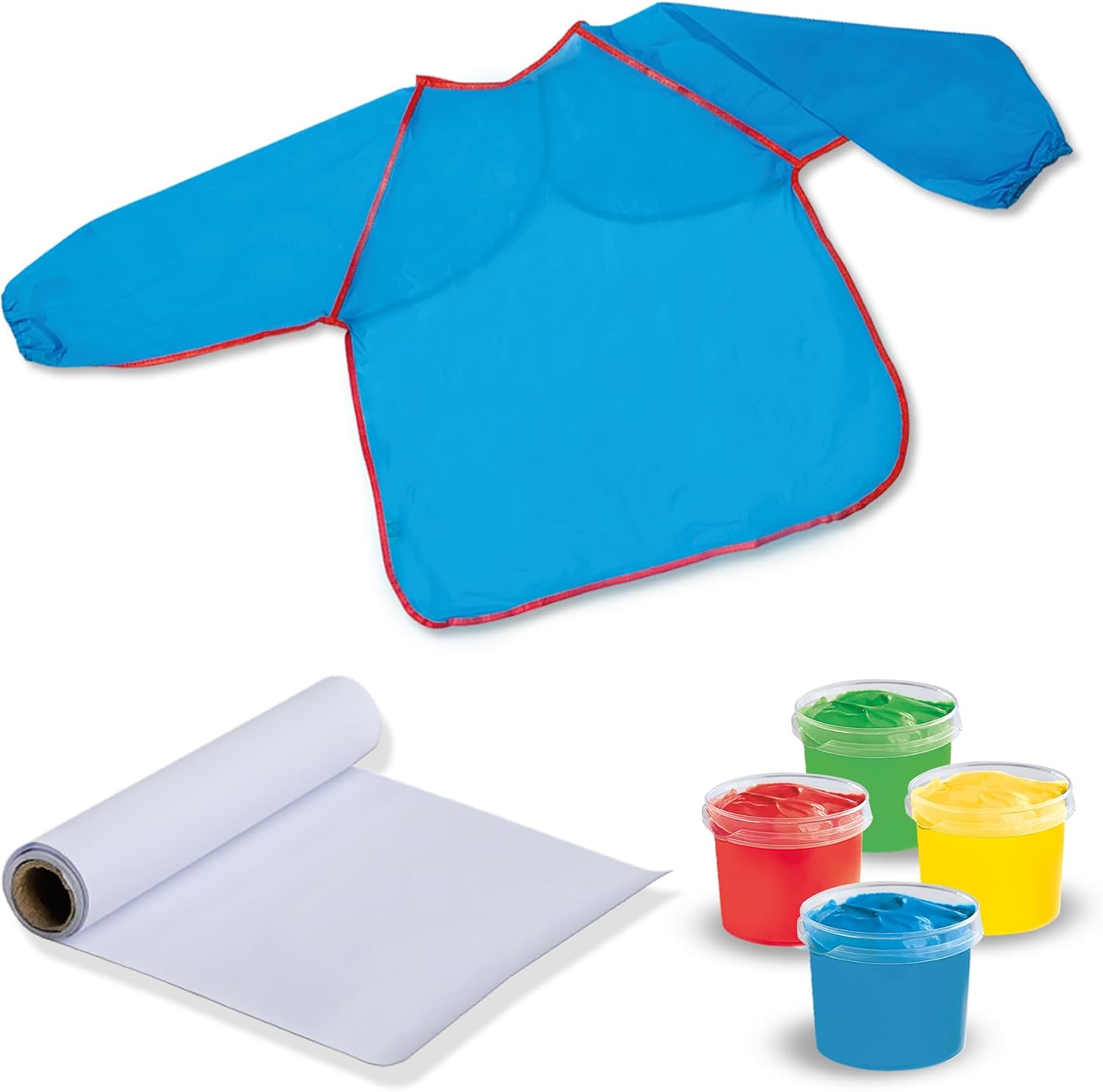 Thumbnail 1 de SES Creative 14449 Mijn eerste vingerverfset met schort en papierrol