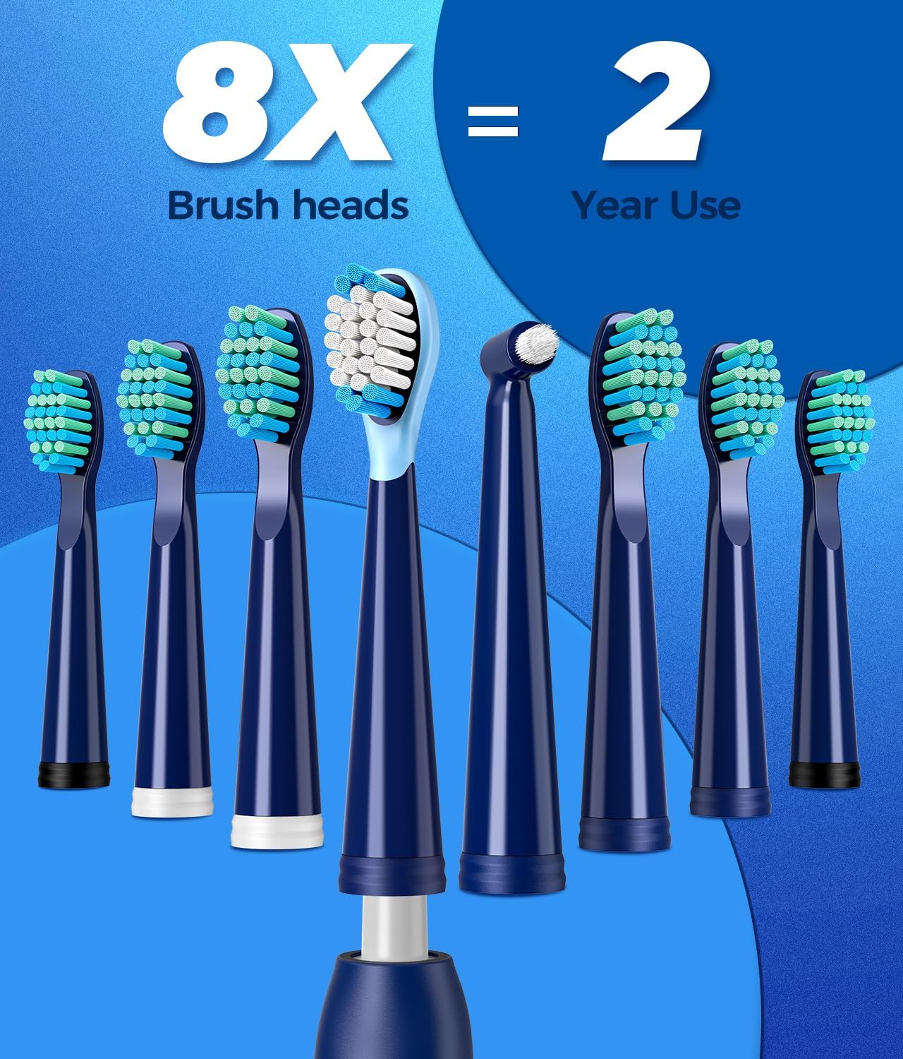 Detalle de Demita Sonic electric toothbrush 40000 VPM