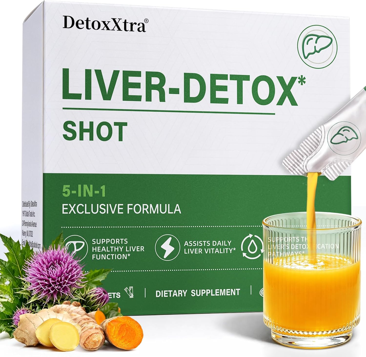 Detalle de Liver Cleanse Supplement 30 Packs