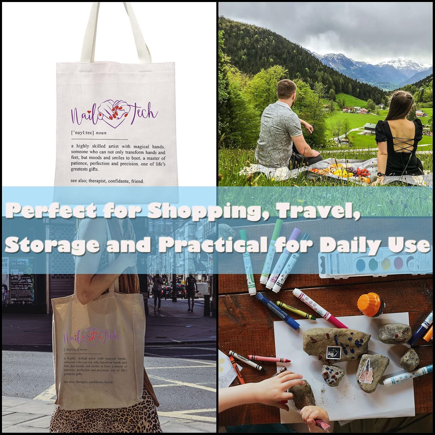 Thumbnail 5 de JTOUK Nail Technician Tote Bag