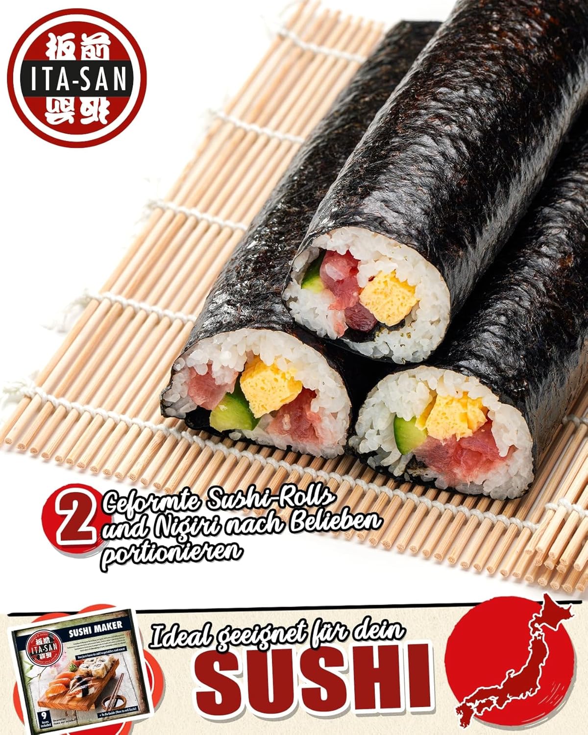 Thumbnail 3 de ITA-SAN Coffret à sushi 9 pièces 🍣