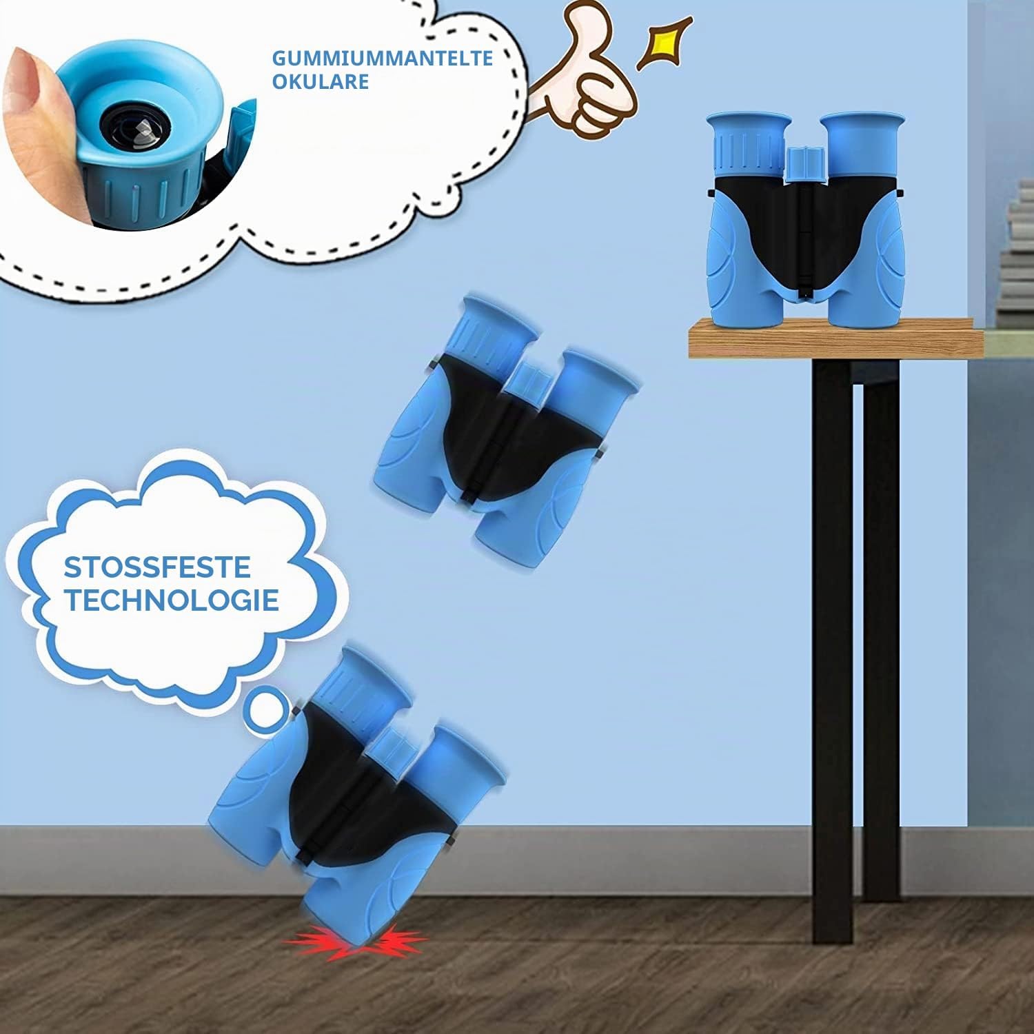 Detalle 2 de Kizplays Fernglas 8x21 für Kinder