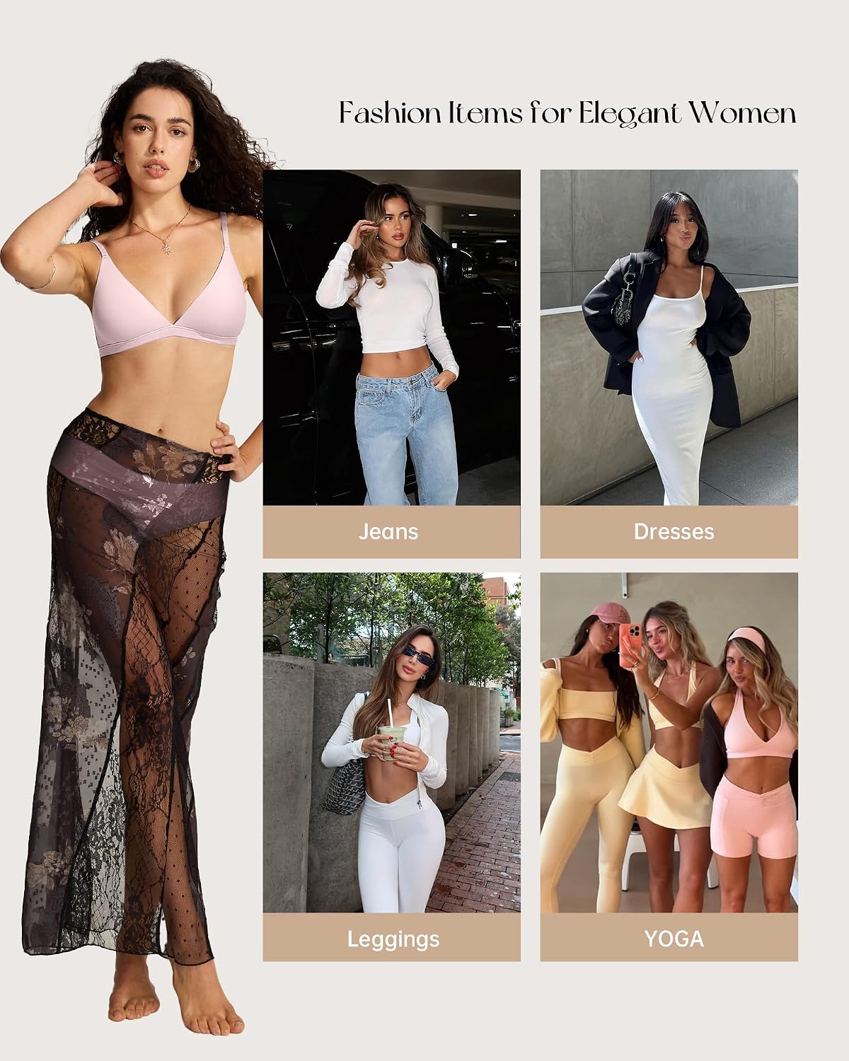 Detalle de OEAK Seamless Thongs for Women