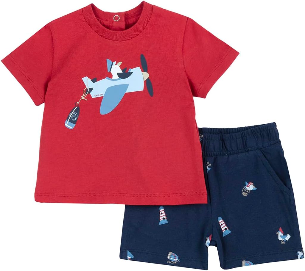 Thumbnail 3 de Ensemble Chicco T-shirt et short fille