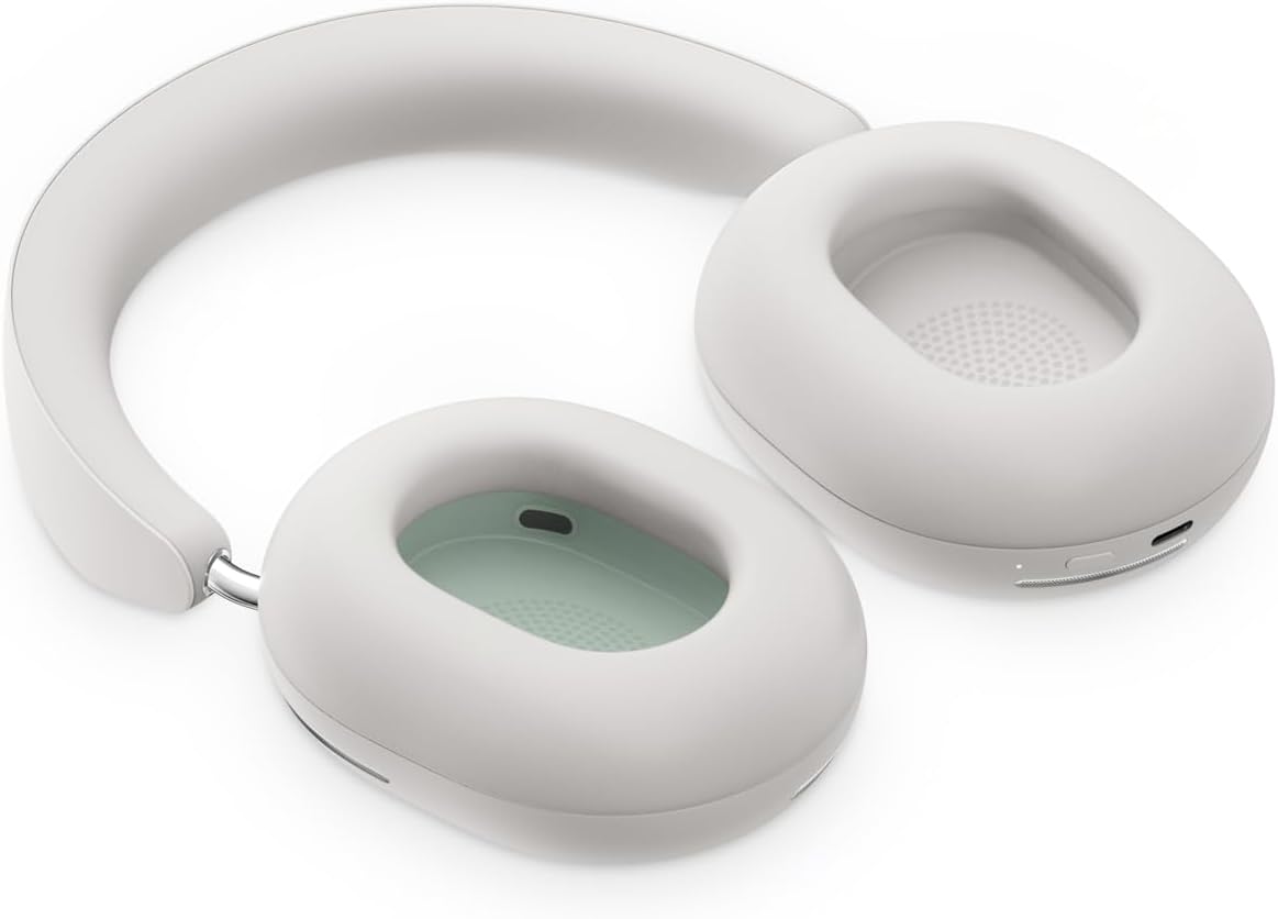 Detalle 2 de Sonos Ace noise cancelling wireless Bluetooth headphones (White) with up to 30 hours battery life and spatial audio