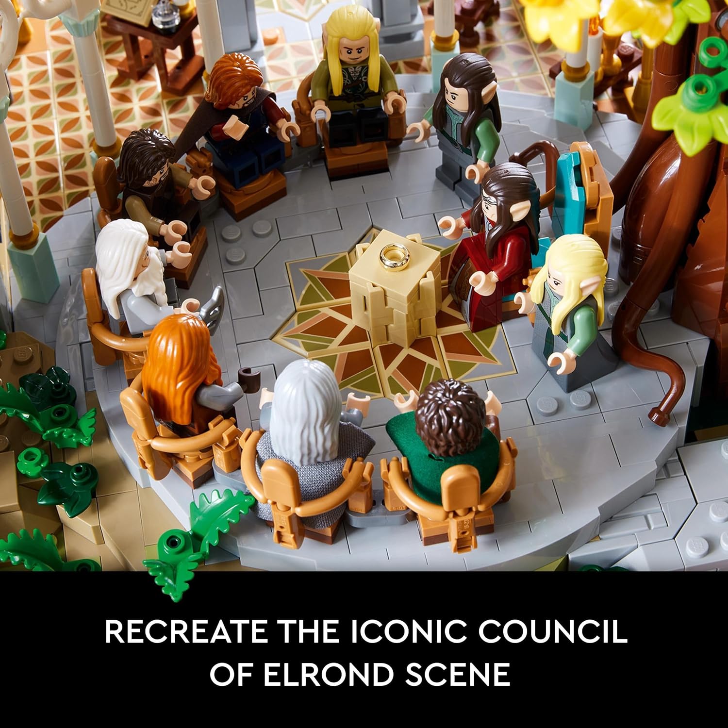 Thumbnail 4 de LEGO Icons The Lord of the Rings Rivendell 10316