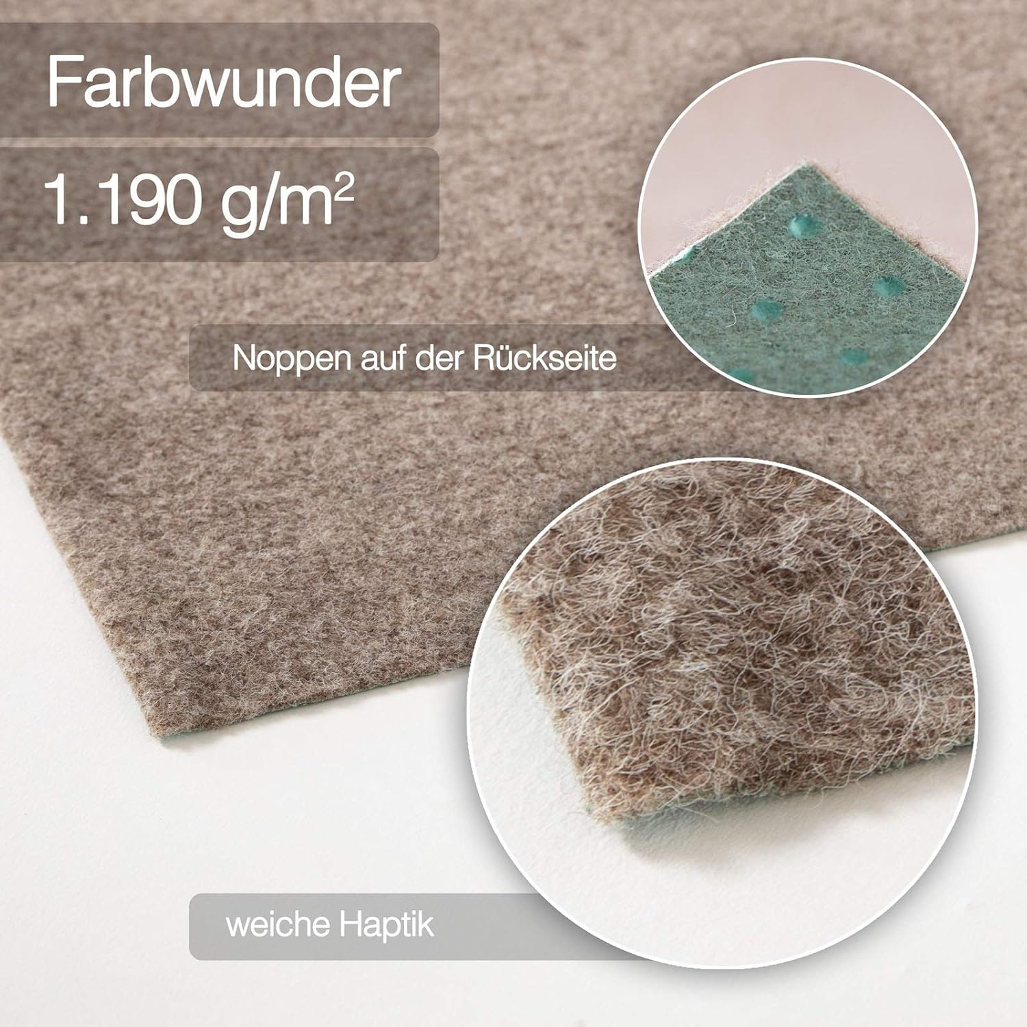 Thumbnail 1 de Floordirekt Rasenteppich Farbwunder Pro – Balkonteppich und Kunstrasen für Terrasse, Balkon & Freizeit (100 x 400 cm)