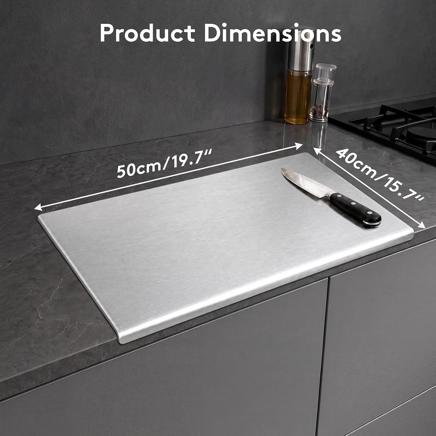 Thumbnail 1 de Titanium cutting board 19.7 x 15.7 in