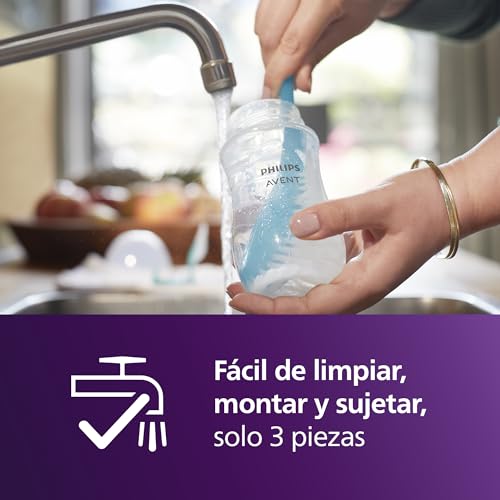 Thumbnail 6 de Philips Avent Natural Response: set regalo 4 biberones 260 ml con tetinas T3 para bebés de 1 mes o más (SCY903/61)