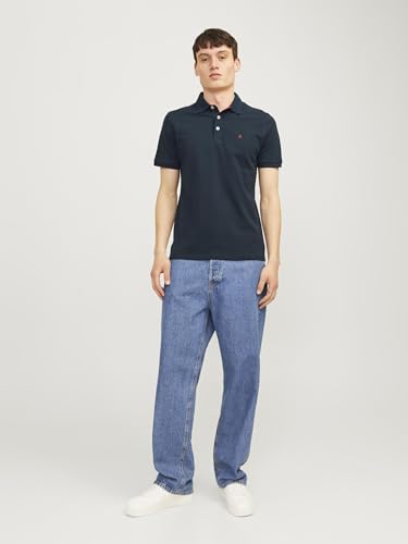 Thumbnail 4 de Jack & Jones JJEPaulos Polo SS Noos Hombre, Navy Blazer