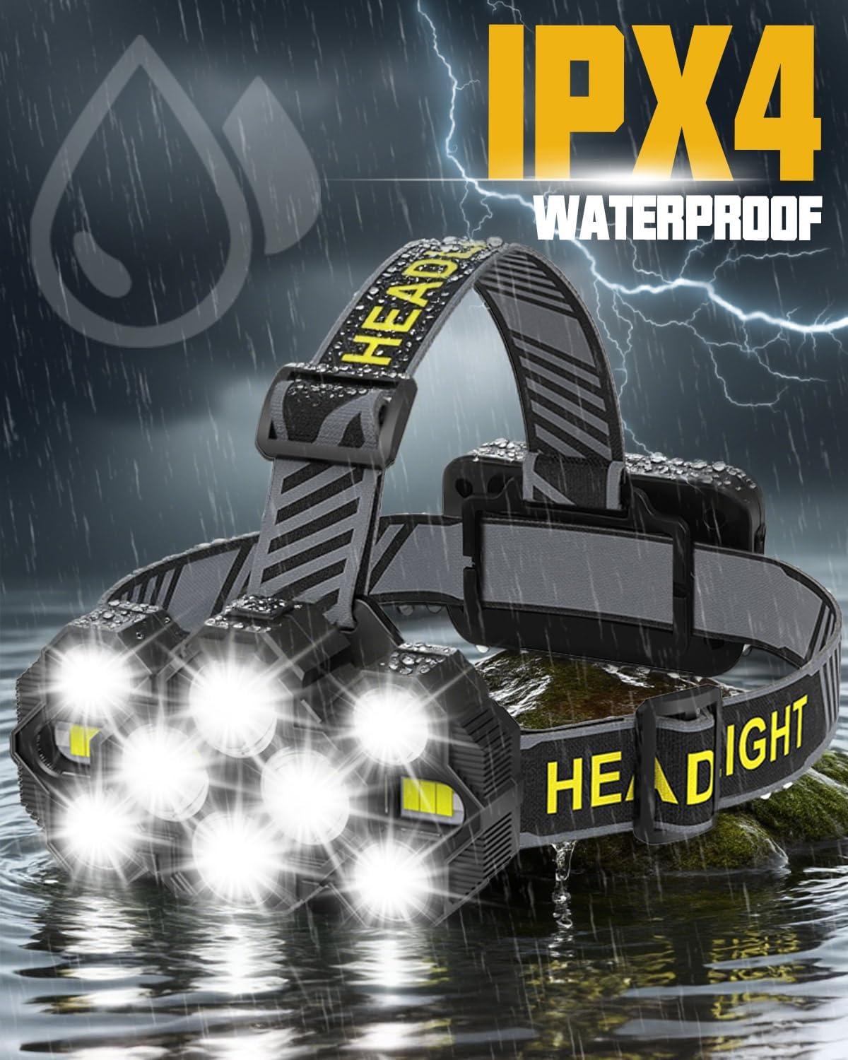 Thumbnail 5 de MOXTOYU Super Bright 22k Lumens Head Torch