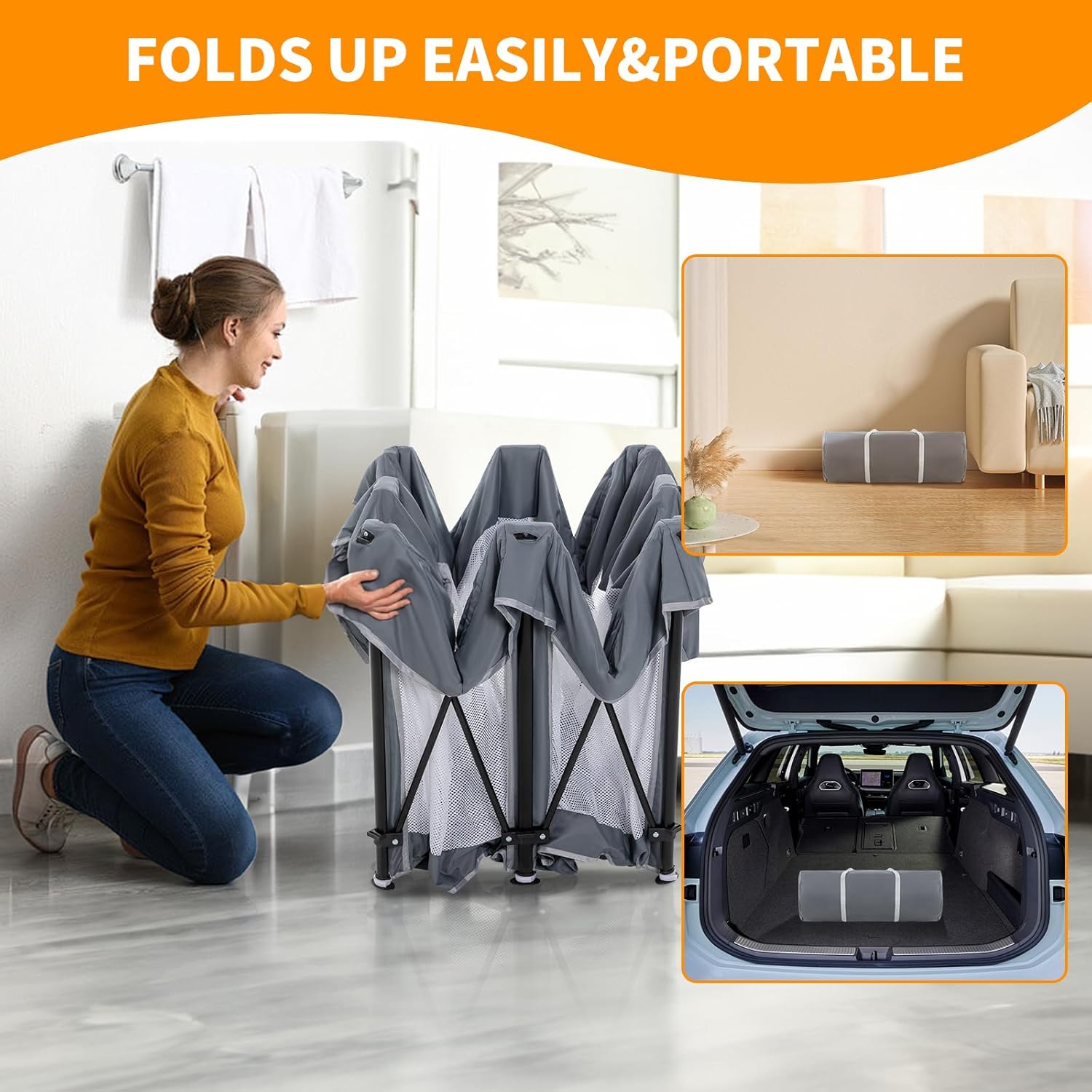 Thumbnail 5 de Lexixi Ibao Foldable Baby Playpen 50