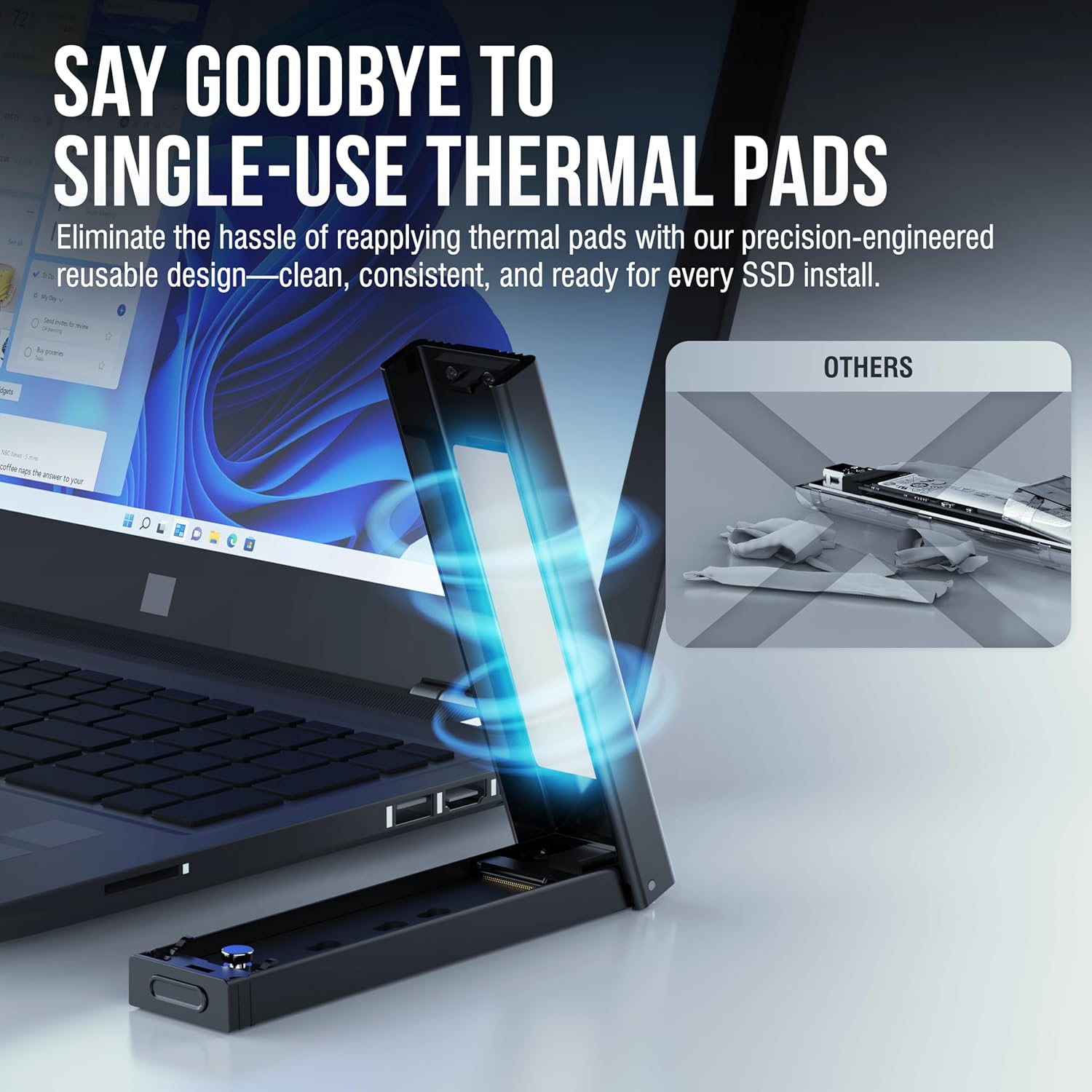 Thumbnail 5 de Sabrent EC-SNVE USB 3.2 M.2 NVMe/SATA SSD Enclosure