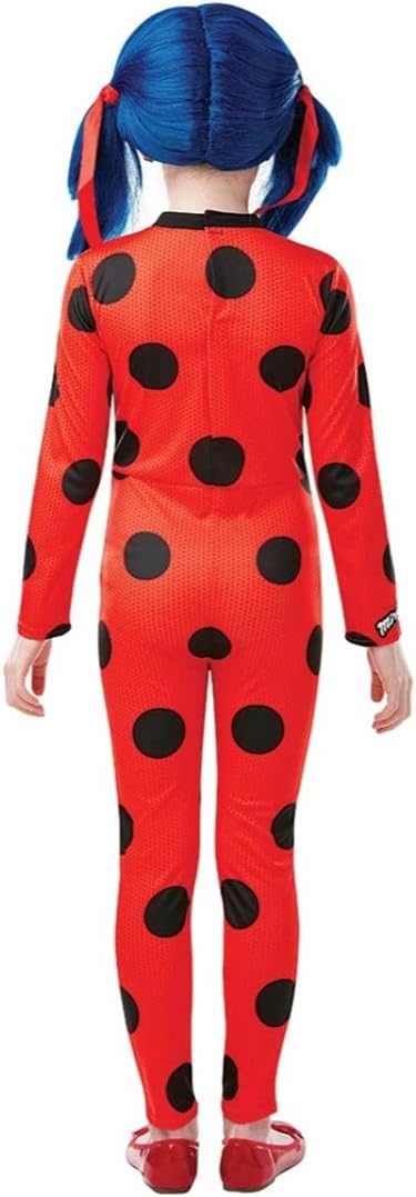 Detalle 2 de RUBIE'S I-300778M Tikki Ladybug-kostuum 5-6 jaar met masker