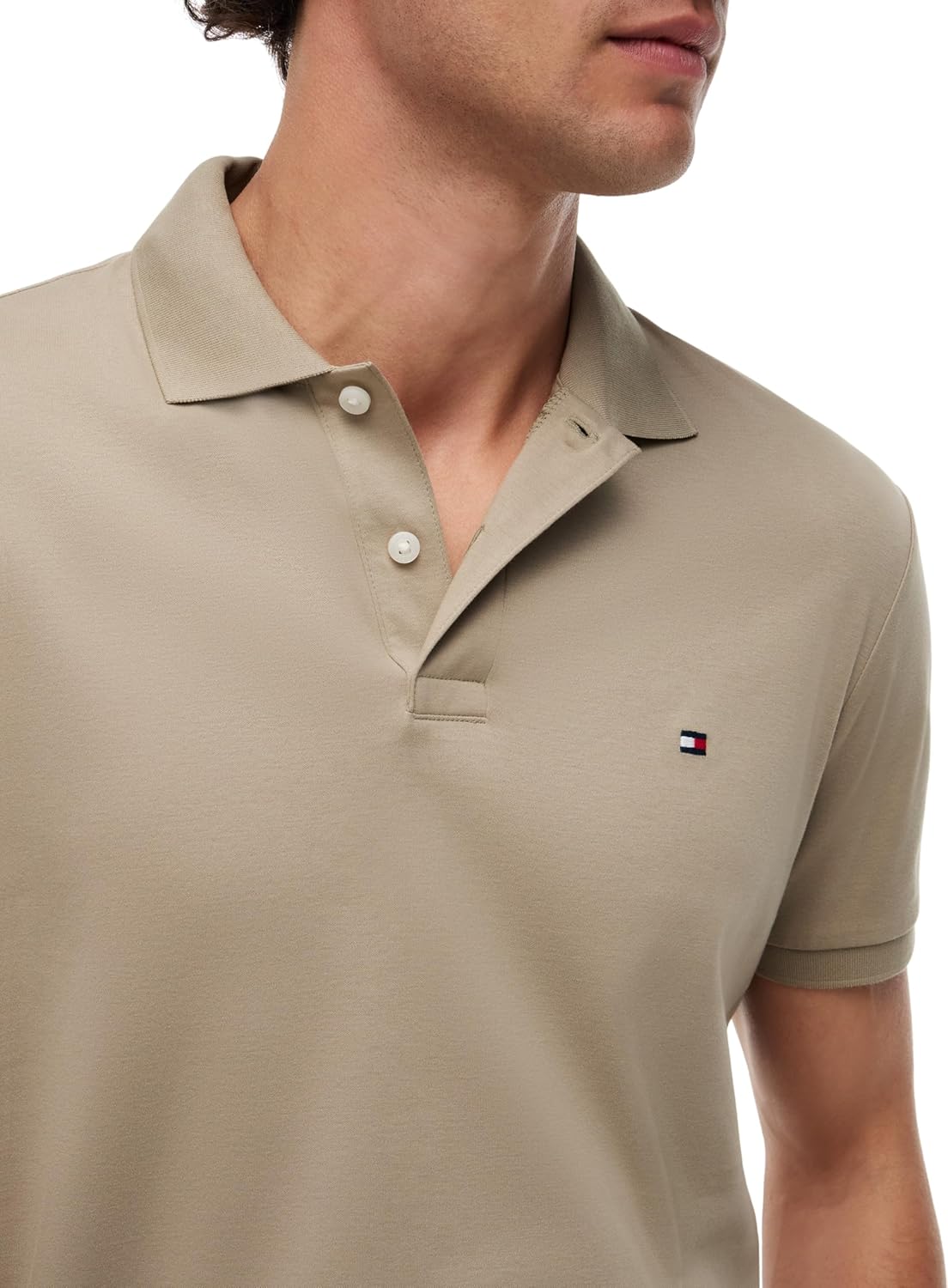 Thumbnail 2 de Tommy Hilfiger Polo S/S Uomo – tessuto morbido, vestibilità regolare e ricamo iconico