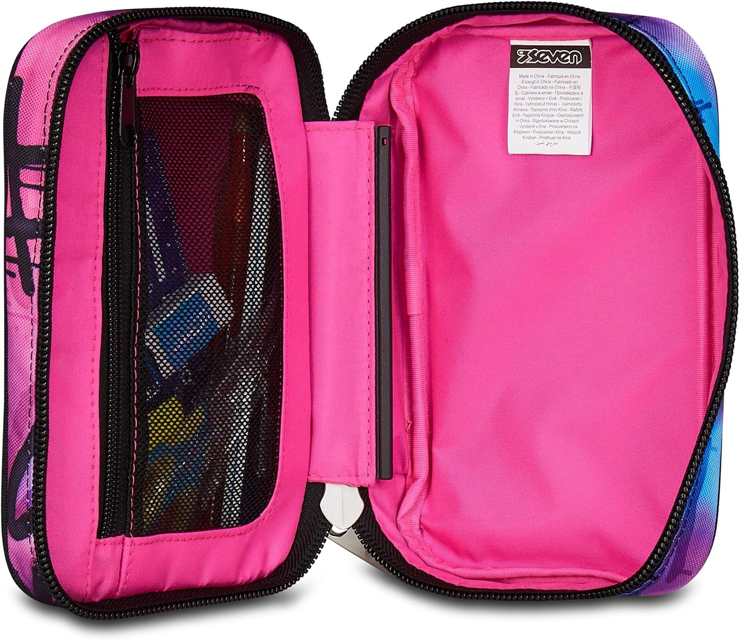 Detalle de Seven Astuccio Scuola Speed Pad SPRINT PAINT GIRL, Multicolore: versatilità pronta all’uso