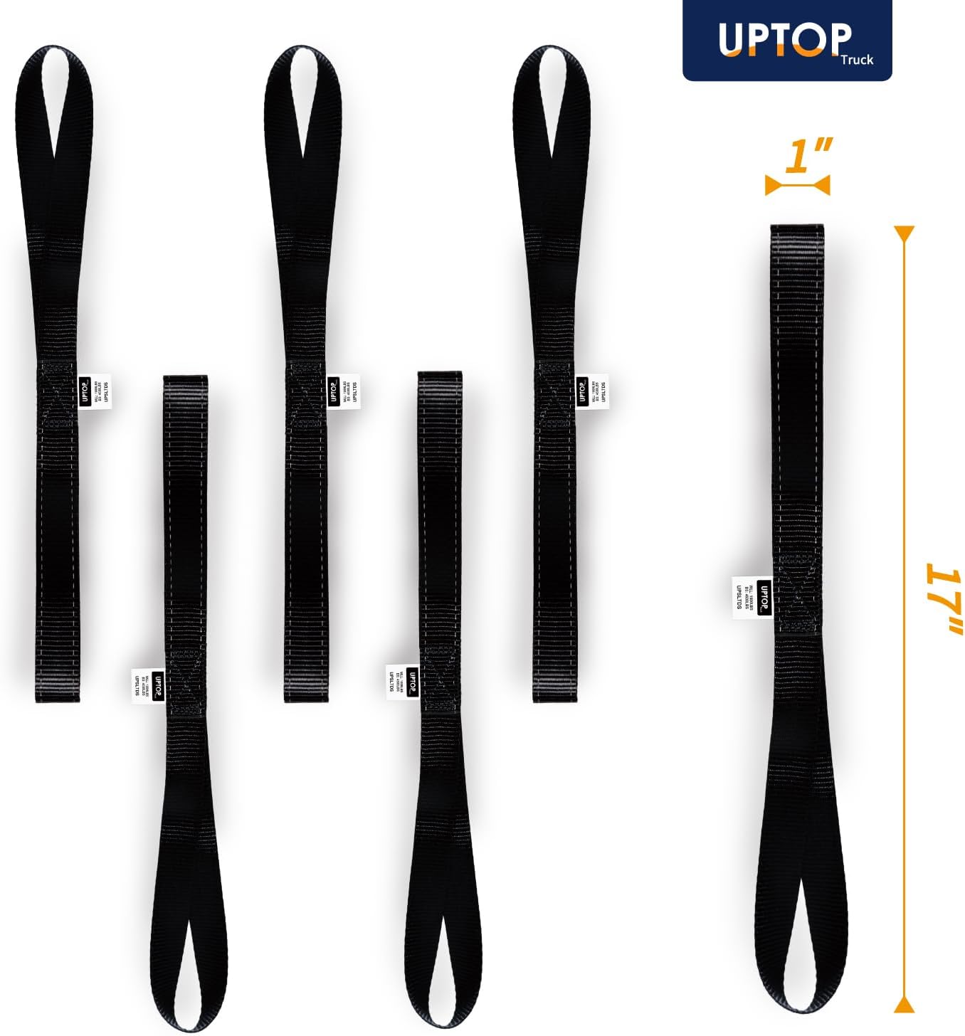 Detalle de Uptop Soft Loop Tie-Down Straps 6-Pack