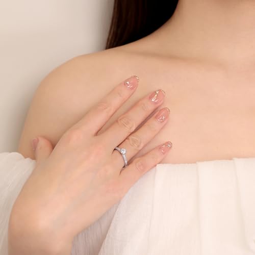 Thumbnail 8 de Meissa Anillos Promesa – Juego de Dos Alianzas de Plata 925 para Pareja