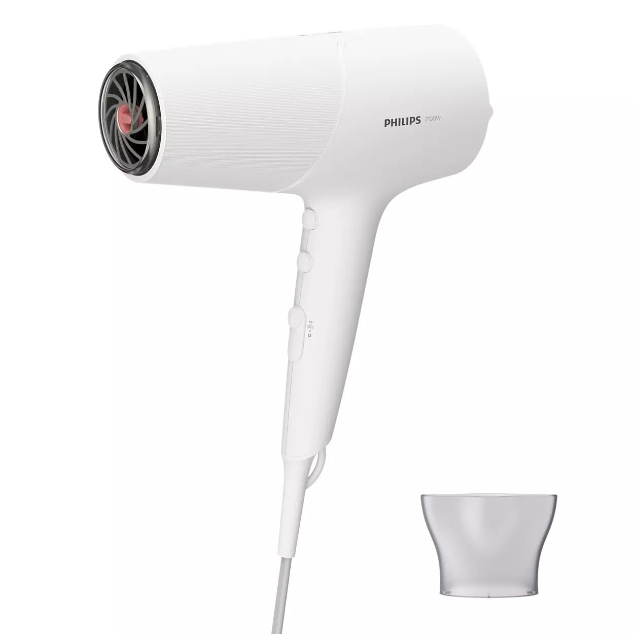 Thumbnail 6 de Philips Haartrockner 5000 Series BHD500/20 (ThermoShield, Ionenfunktion) mit Stylingdüse & Volumendiffusor, 2.100 W