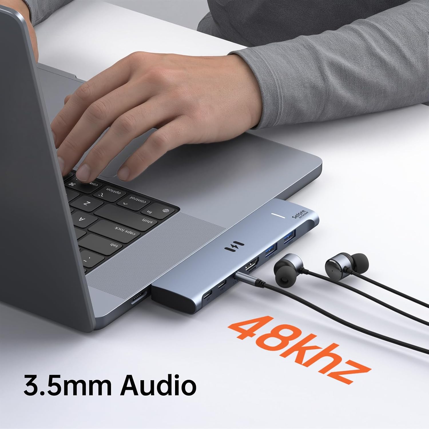 Thumbnail 6 de Selore&S-Global SEUC2206 USB-C Hub for MacBook with 4K HDMI and Thunderbolt 3