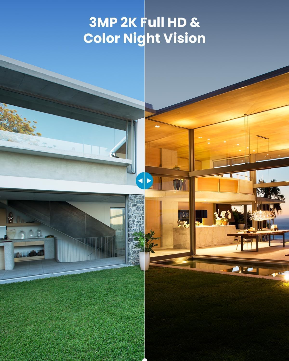 Thumbnail 5 de ieGeek 3G/4G LTE Solar Cellular Security Camera with 360° PTZ and 2K Colour Night Vision