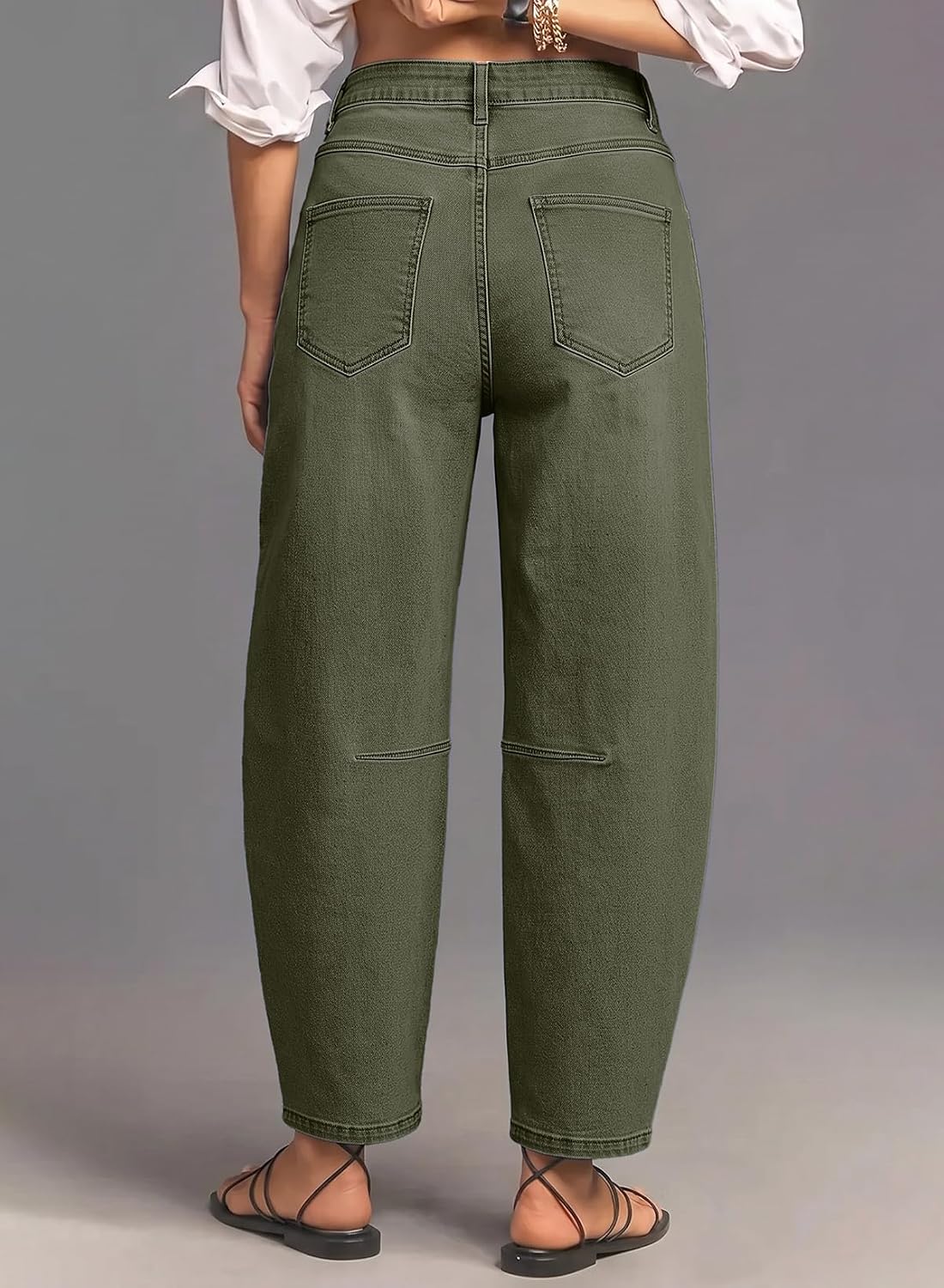 Detalle de Dokotoo Barrel Jeans in Stretch Denim