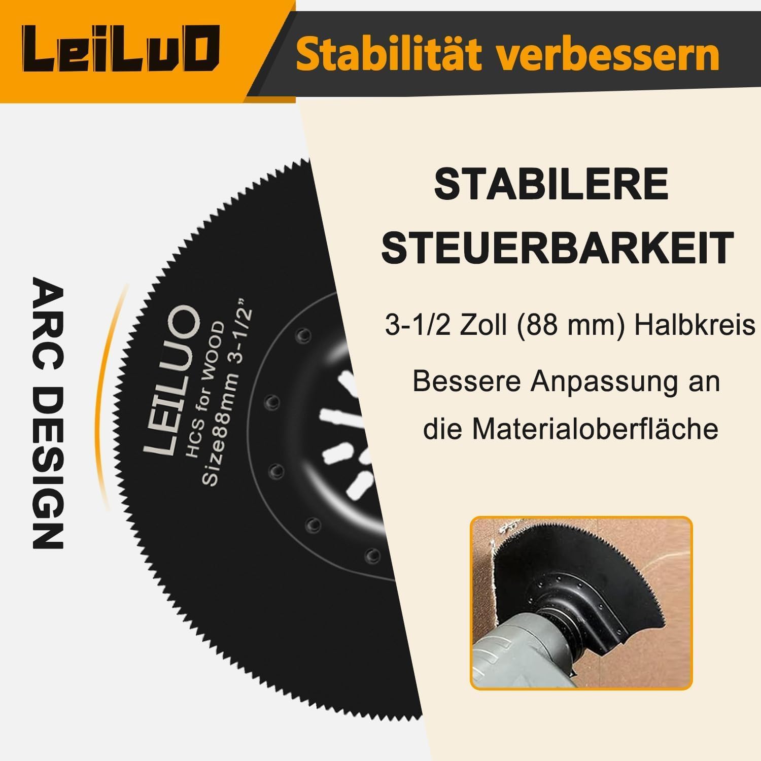Thumbnail 6 de LEILUO 158 Pcs Multitool Blade Kit for Oscillating Tools