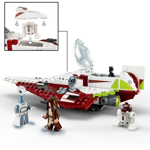 Thumbnail 2 de LEGO Star Wars Le Chasseur Jedi d’Obi-Wan Kenobi 75333