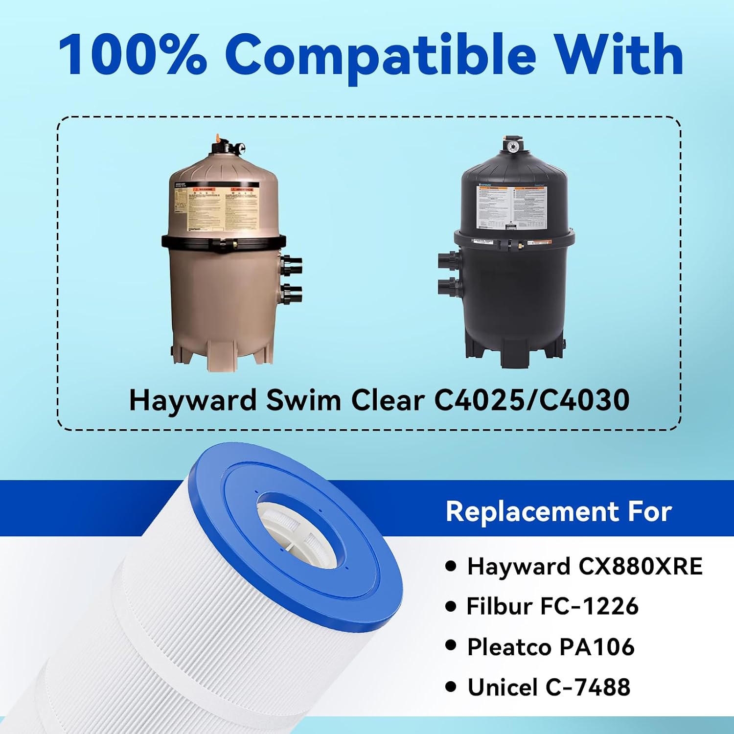 Detalle de C4030 Pool Filter Cartridges