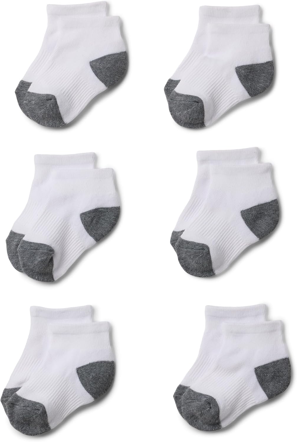 Thumbnail 6 de Amazon Essentials calzini sportivi alla caviglia unisex per bambini e ragazzi con ammortizzazione a zone e supporto arco plantare