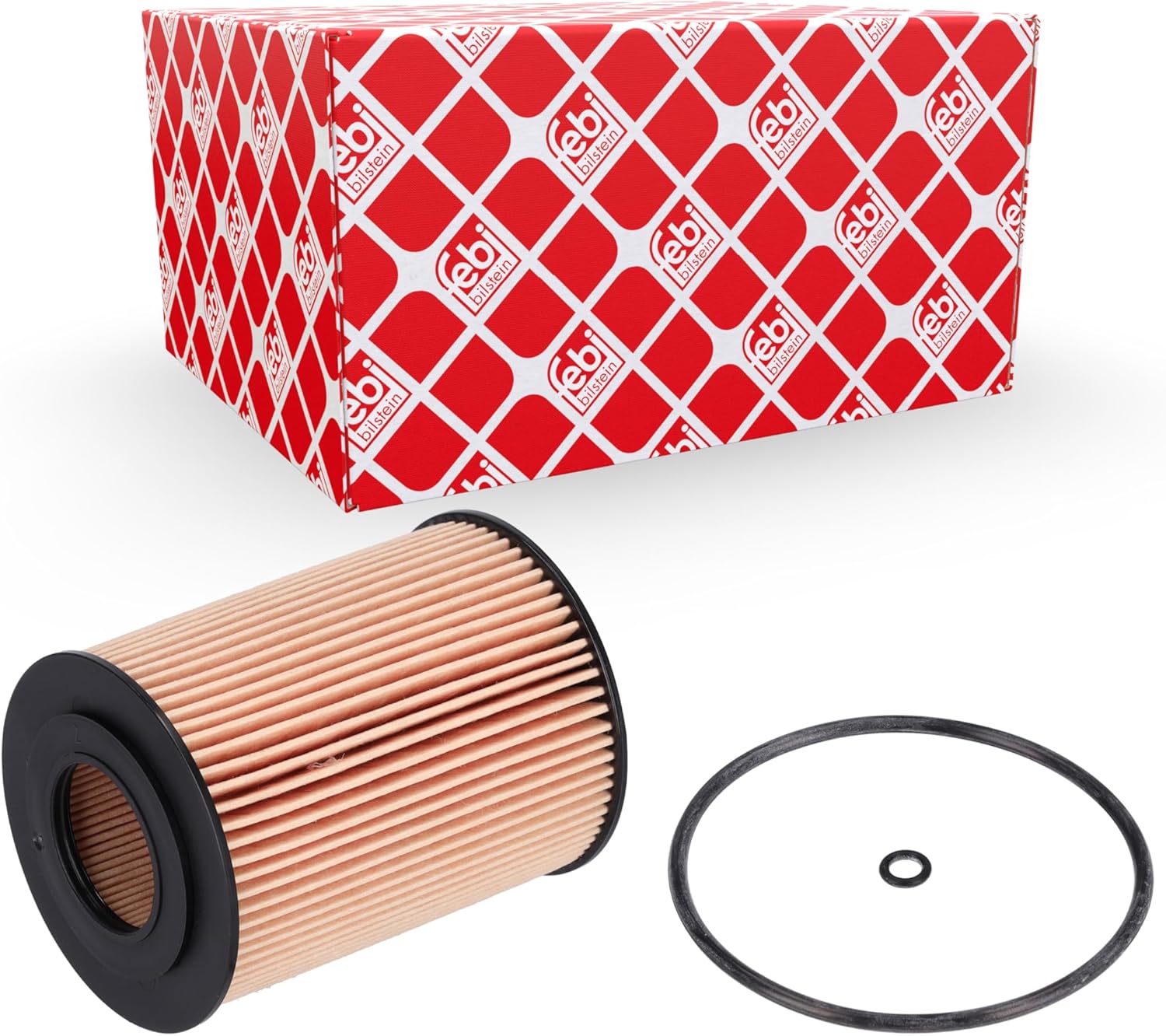 febi bilstein 37478 Filtro Olio con Anelli Tenuta per Mercedes-Benz (BENZ)