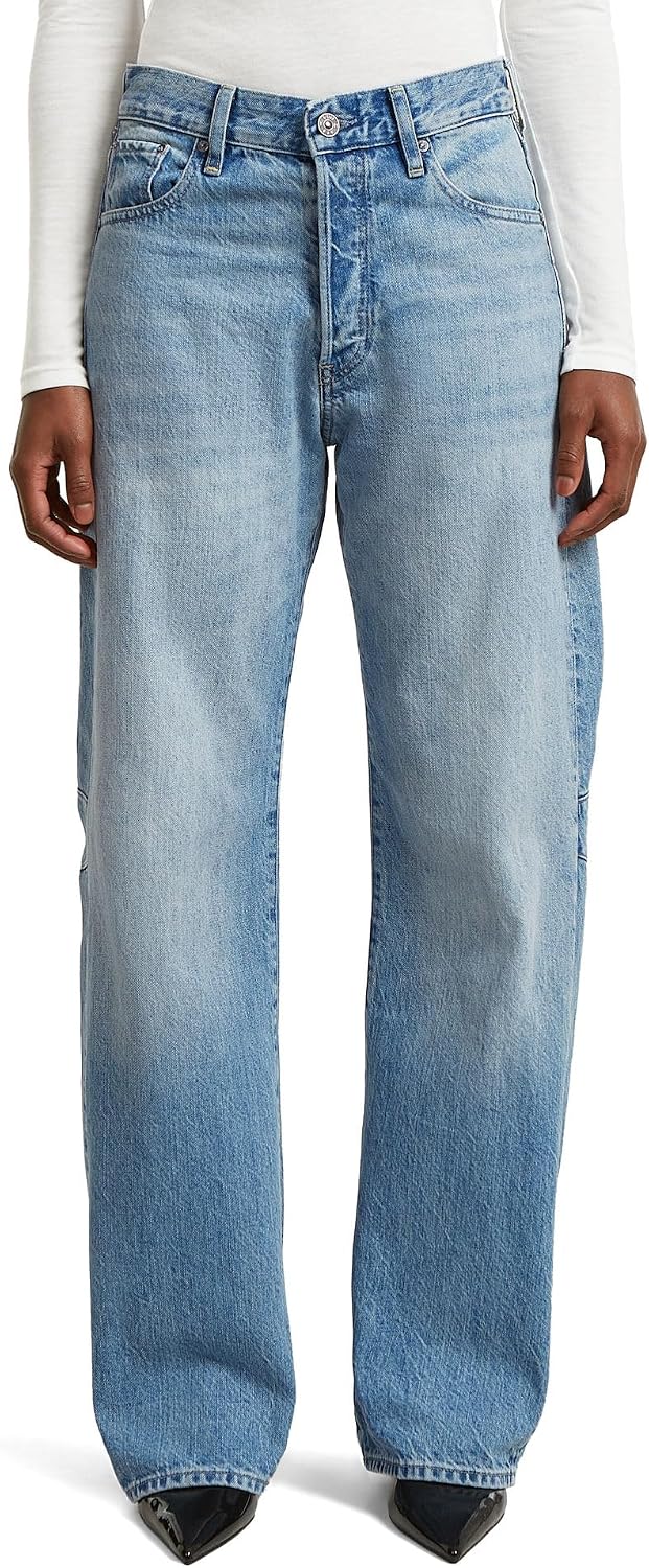 Detalle de G-Star Bowey 3D Boyfriend Jeans Donna – Bowey 3D, stile casual e dettagli robusti