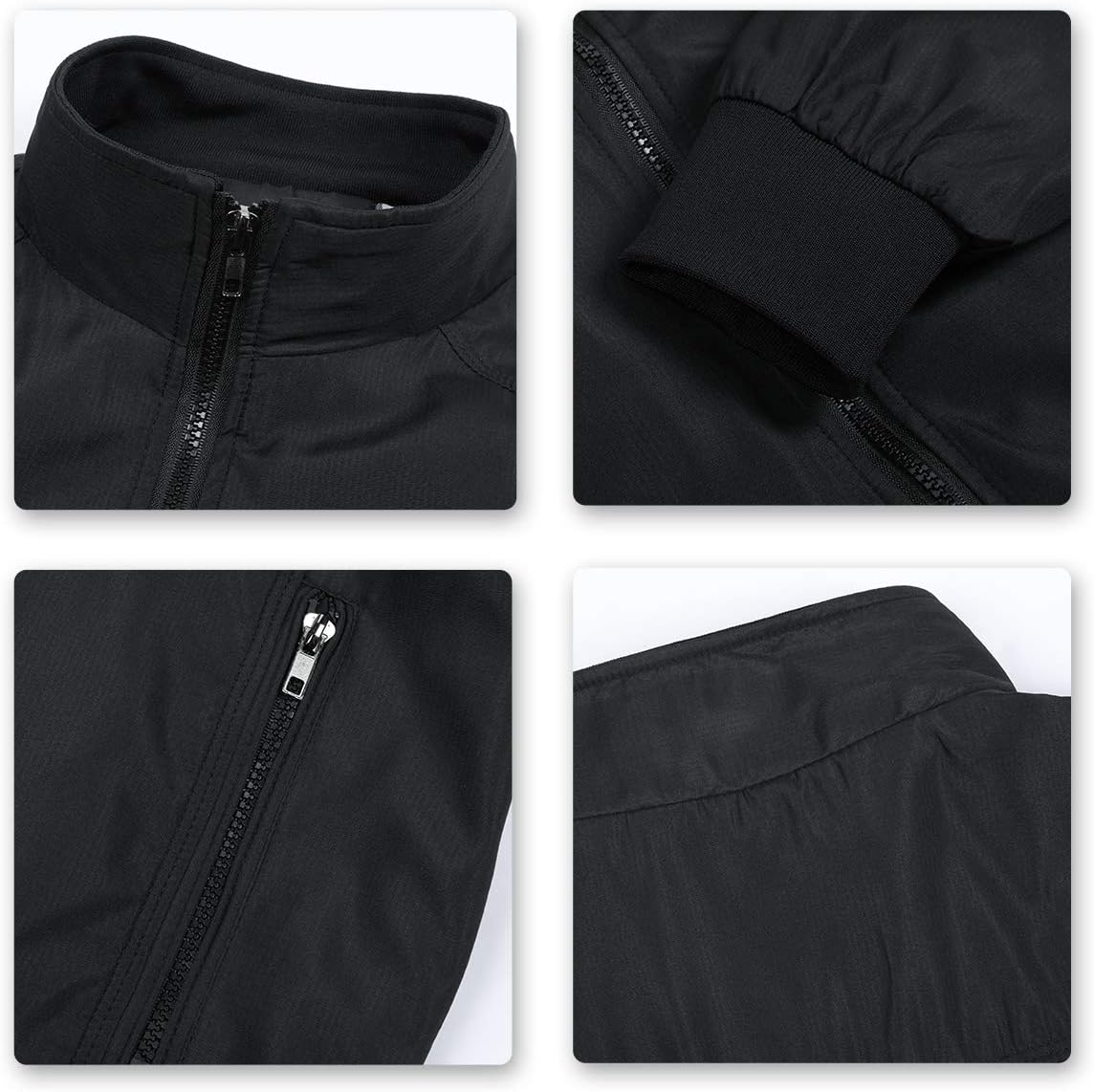 Detalle 2 de Allthemen Blouson Homme Léger: veste militaire chaude, idéale pour printemps, été et automne