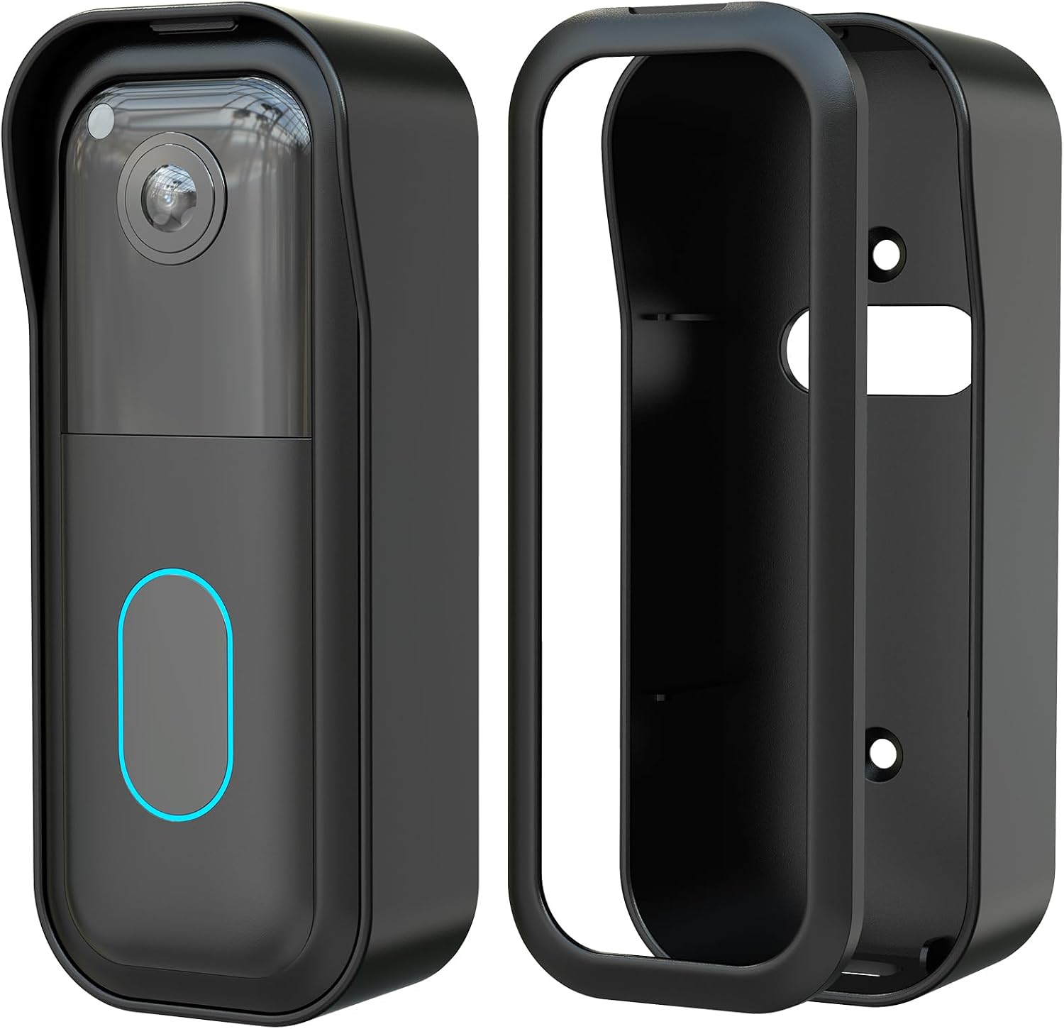 Detalle de Blink Doorbell Mount: Adhesive Door Mount for Blink Video Doorbell 2nd Gen (Black)