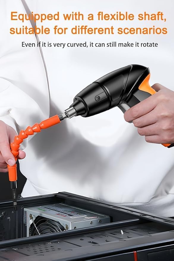 Thumbnail 4 de 48-in-1 Cordless Electric Screwdriver with 46 Bits 🛠